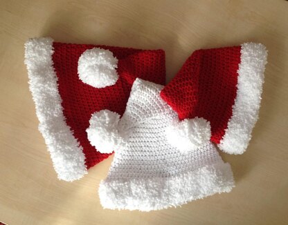 Santa Baby Crown & Hat Set N 331