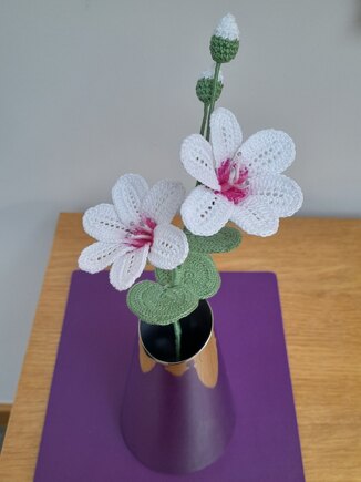 Platinum Wedding Anniversary Flowers2 #2