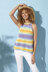 A-Line Top in Tropical Beaches DK in King Cole - 5888 - Leaflet