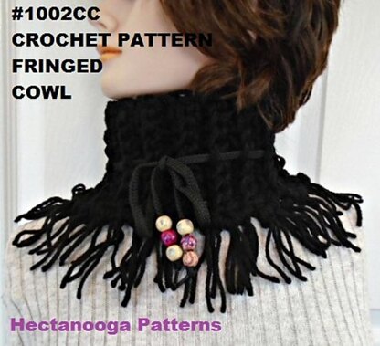 1002CC - Fringed Cowl