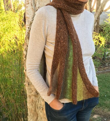 Melaleuca Sideways Scarf TJD32