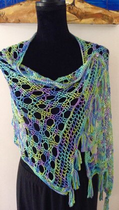 Jewels of the Sea Shawl