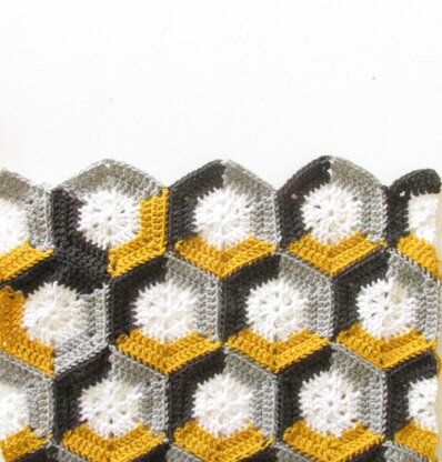 Honeycomb Hexie Cushion