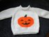 Baby Halloween Pumpkin Motif Jumper