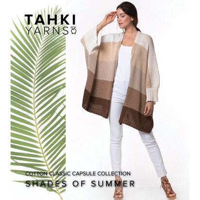 Spring/Summer 2018 (Cotton Classic Capsule Collection) - Ebook for Women in Tahki Yarns Cotton Classic