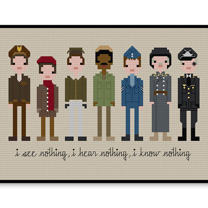 Hogan's Heroes - PDF Cross Stitch Pattern