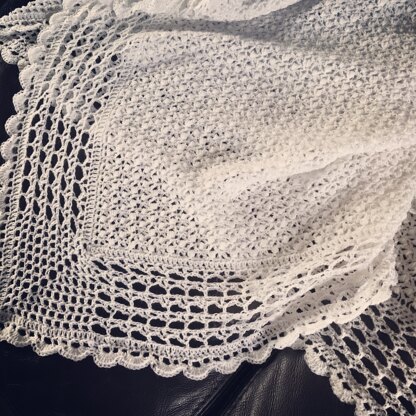 Christening Shawl