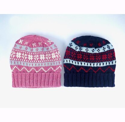 Hers & His Fair Isle Hat