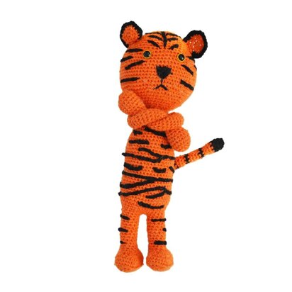 Taro the Tempestuous Tiger Amigurumi