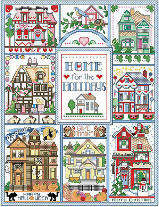 Home For The Holidays Seasonal Sampler - PDF