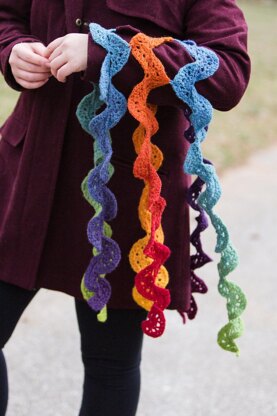 Cascade of Color Scarf