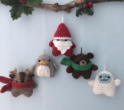 Crochet Christmas 2021 Ornament Patterns