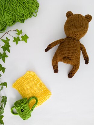 Josh the Bear - Toy Knitting Pattern