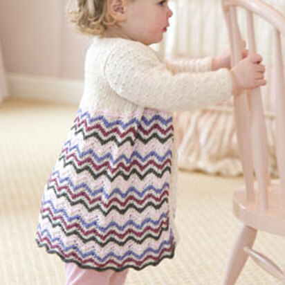 Chevron Swing Coat in Tahki Yarns Cotton Classic Lite