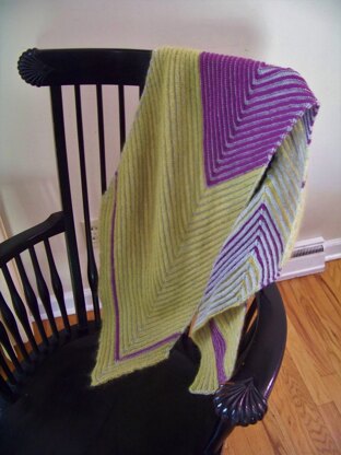 Assymetrical scarf/wrap