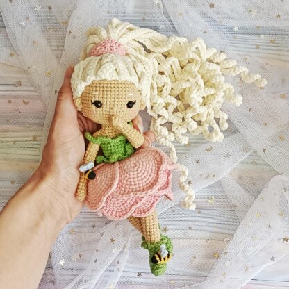 Peonia the Peony Doll