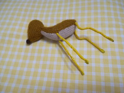 Toy Knitting Patterns -Knit Deer baby soft toy from yarn, knitting gift