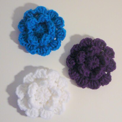 Double Layer Flower Appliques