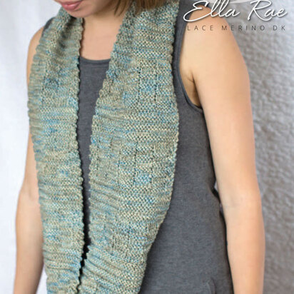 Double Scarf in Ella Rae Lace Merino DK - ER17-02 - Downloadable PDF