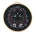 Hawthorn Handmade Hedgehog Black Printed Embroidery Kit