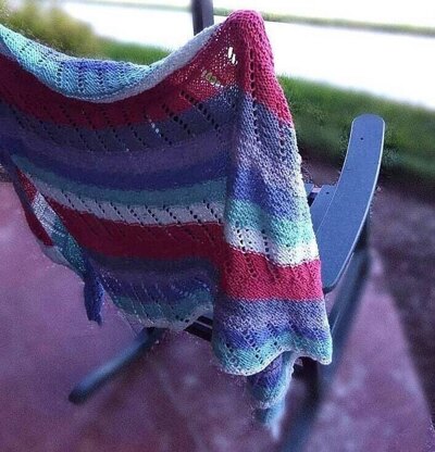 Mykonos Island Shawl