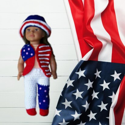 American Girl, 4th of July Outfit