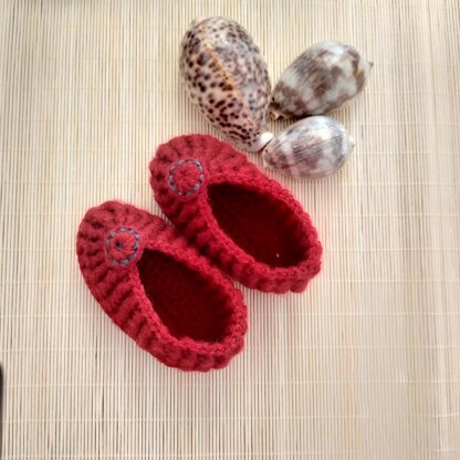 Crochet Baby Shoes