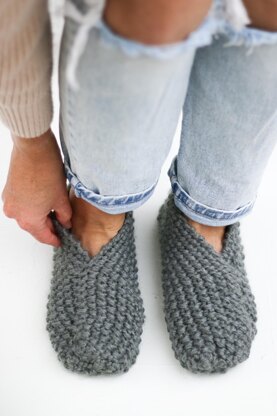 2 Hour Knit Slippers