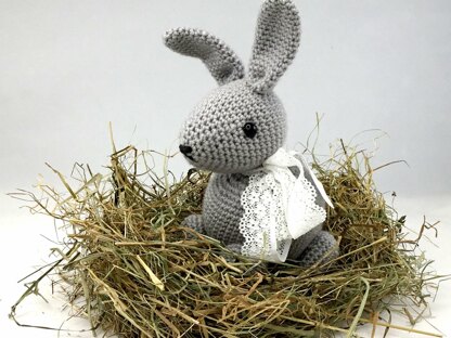 Big Easter Crochet Bunny