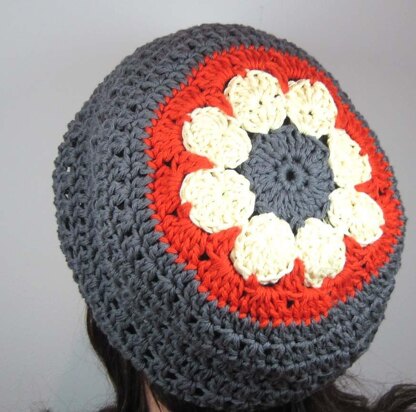 Far Out Flower Beret 