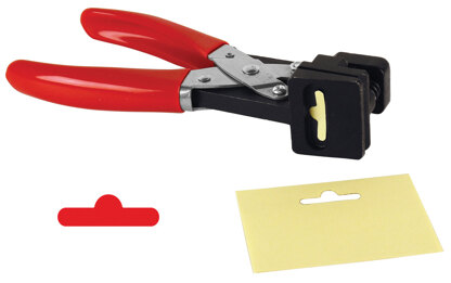 Advantus Hang Tab Hole Punch - 1"X.3125" Hole