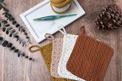 Crunch Stitch Washcloth