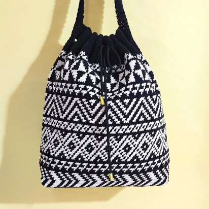 Calla Tapestry Crochet Bag Pattern