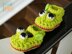 Crazy Eyes Frog Booties