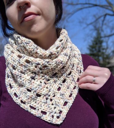 Comfy Cotton Shawlette