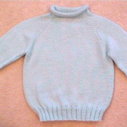 Kids Roll Neck Pullover