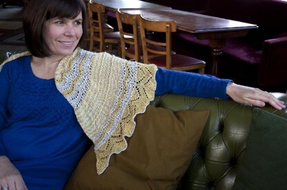 Frangipani Shawl