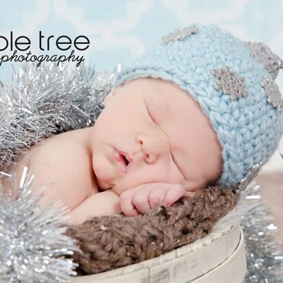 Christmas Snowflake Ornament Hat