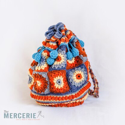 Crochet Duffle Bag Crochet pattern by Sue Maton