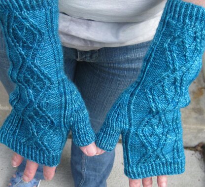 Ogunquuit Fingerless Mitts