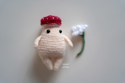 Baby Toadstool Mushroom Doll