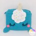 Kawaii Narwhal Purse and Keyring set