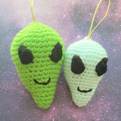 Space Alien Ornament