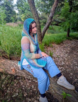Mesh Mermaid Hoodie
