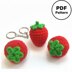 Strawberry Amigurumi Crochet Pattern