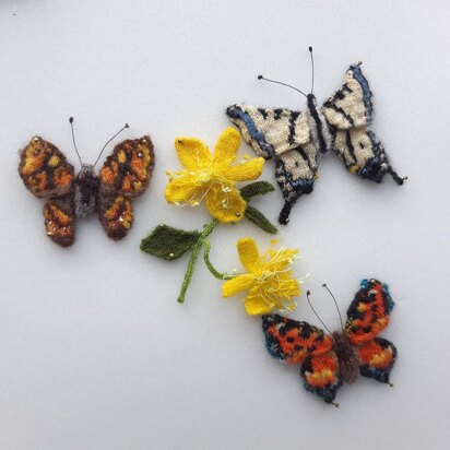 A flight of butterflies