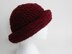 Chunky Roll Brim Hat and Cowl