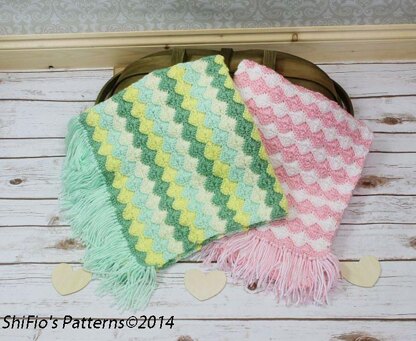 Shelly Blanket Crochet Pattern #37