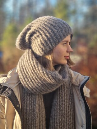 Dreamy set, Beanie and Scarf