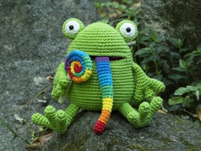 Rainbow Lollipop Frog